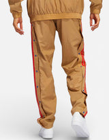 ADIDAS x Eric Eamnuel Crossover Stripe Basketball Pants Brown | MegaMall.bg