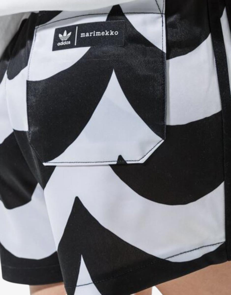 ADIDAS x Marimekko Shorts Black/White | MegaMall.bg