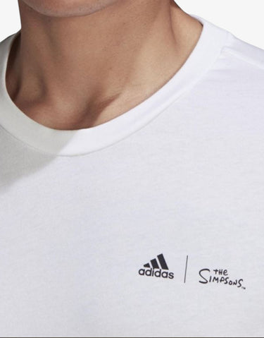 ADIDAS x The Simpsons Ski Graphic Tee White