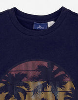 CHICCO Boys Palms Tee Dark Blue | MegaMall.bg