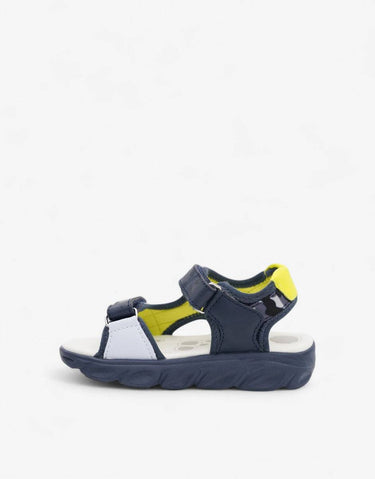 CHICCO Boys Sandals Dark Blue/Yellow | MegaMall.bg