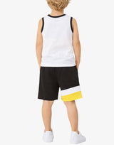 CHICCO Boys Shorts And Tank Top Set Black/White | MegaMall.bg