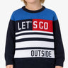 CHICCO Boys Sweatshirt Medium Blue Син 104 | MegaMall.bg