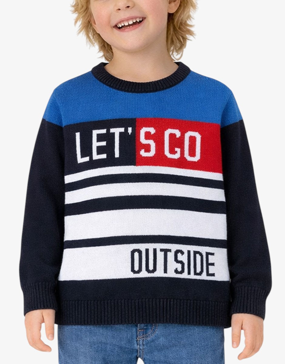 CHICCO Boys Sweatshirt Medium Blue