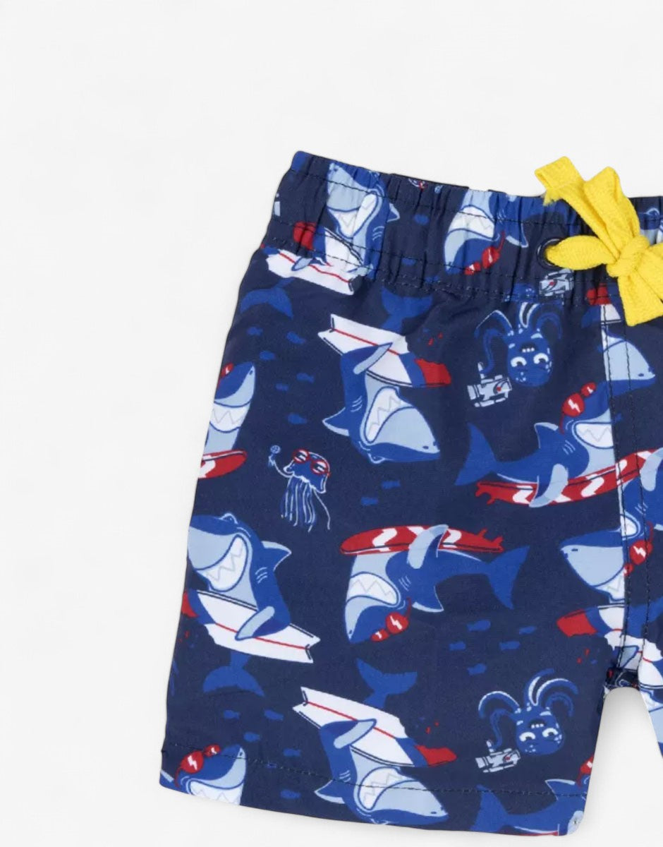 CHICCO Boys Swim Shorts Dark Blue