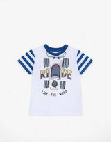 CHICCO Boys Tee White/Blue Бял 104 | MegaMall.bg