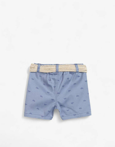 CHICCO Boys Woven Shorts Medium Light Blue | MegaMall.bg