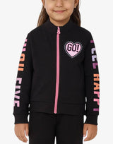 CHICCO Girls Full-Zip Track Top Black/Pink Черен 98 | MegaMall.bg