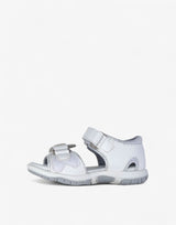 CHICCO Girls Sandals White/Silver Бял 27 | MegaMall.bg