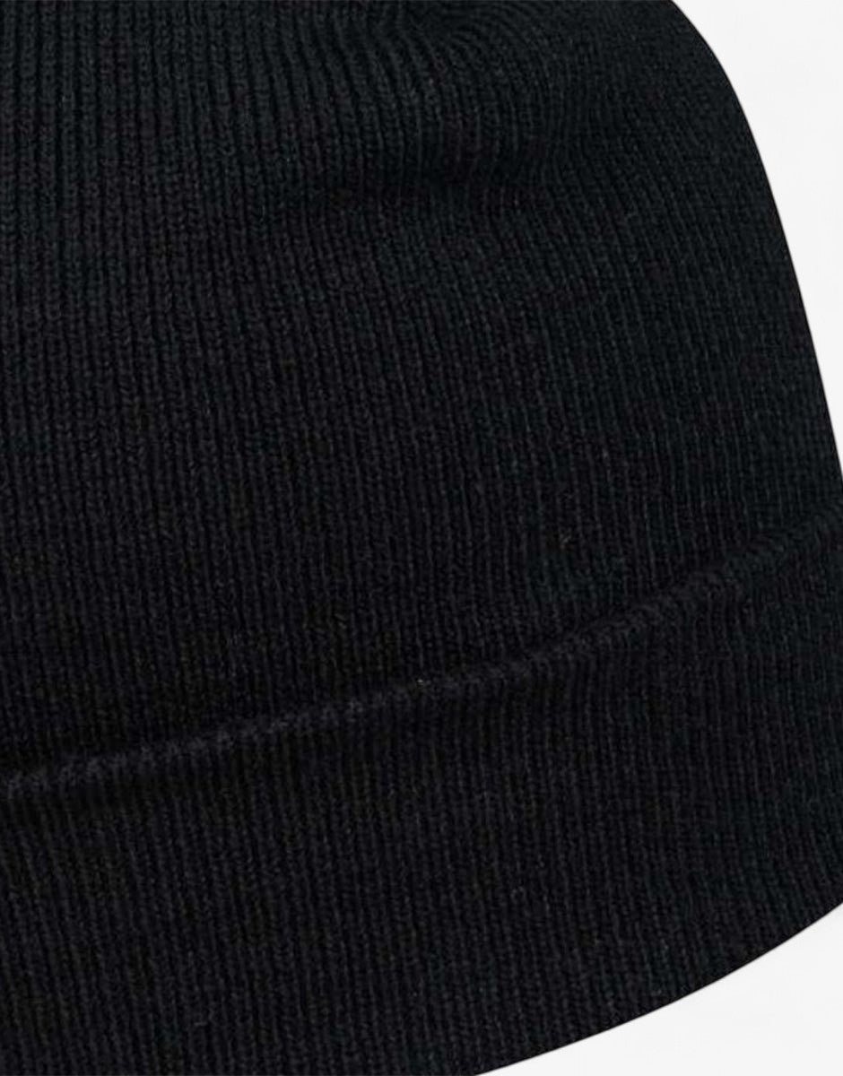 JACK WOLFSKIN Ribbed Beanie Black