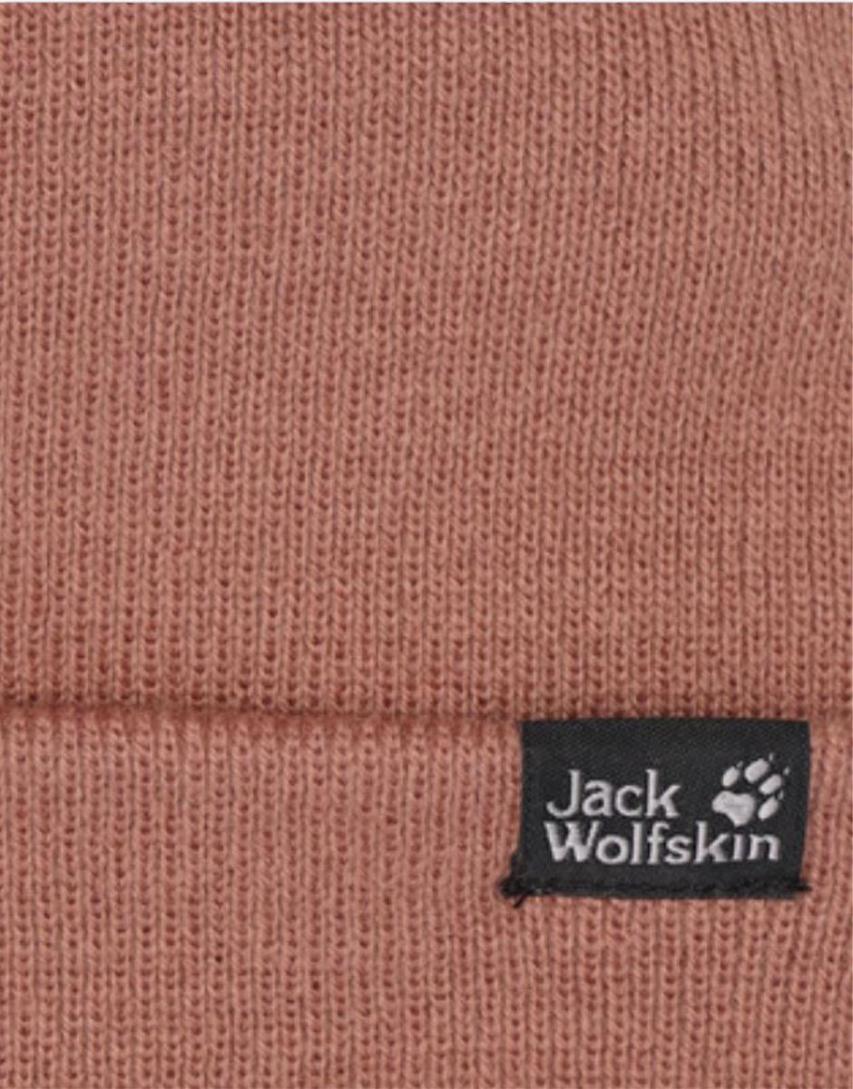JACK WOLFSKIN Ribbed Beanie Pink