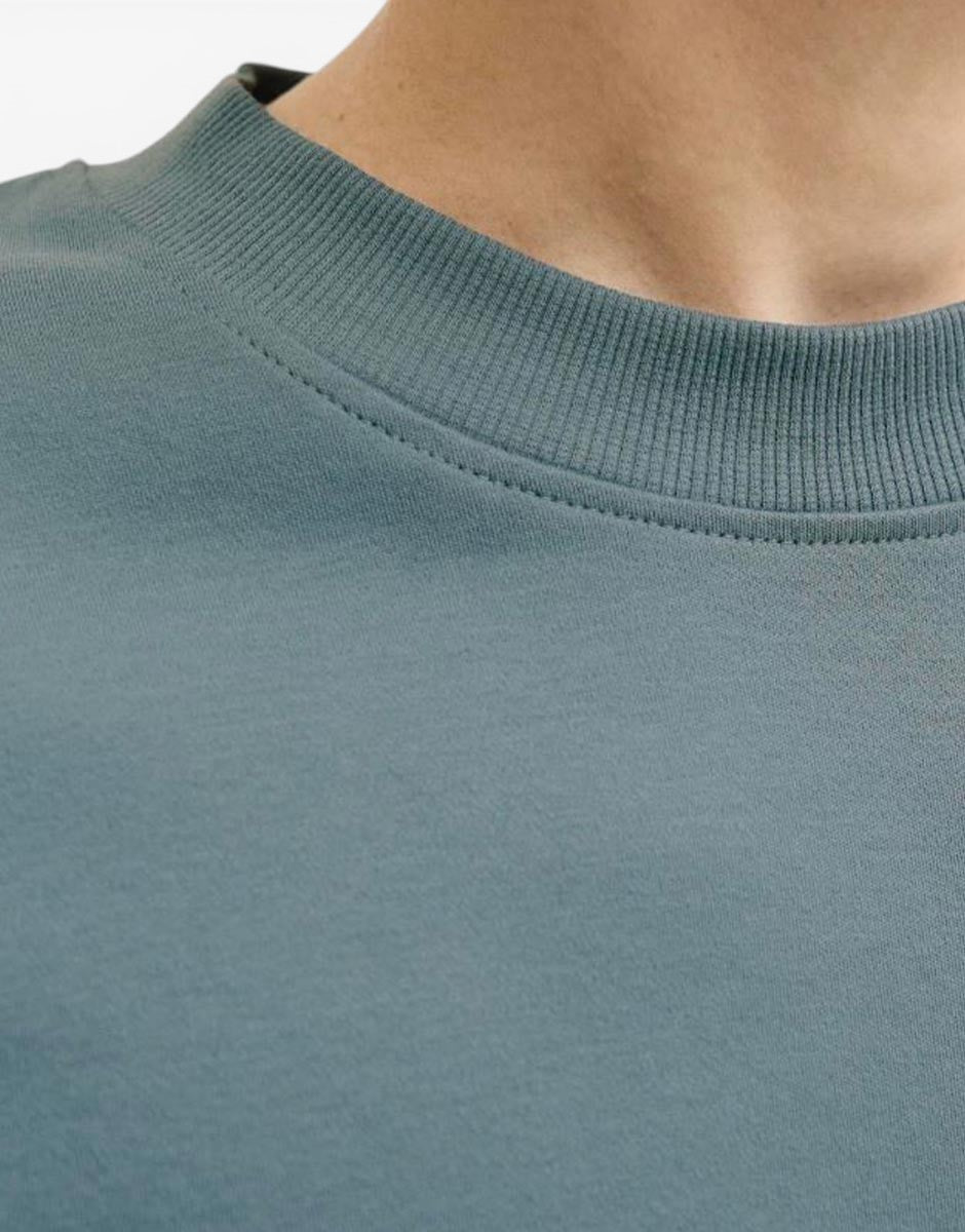 JACK&JONES Branding Ss Crew Tee Blue