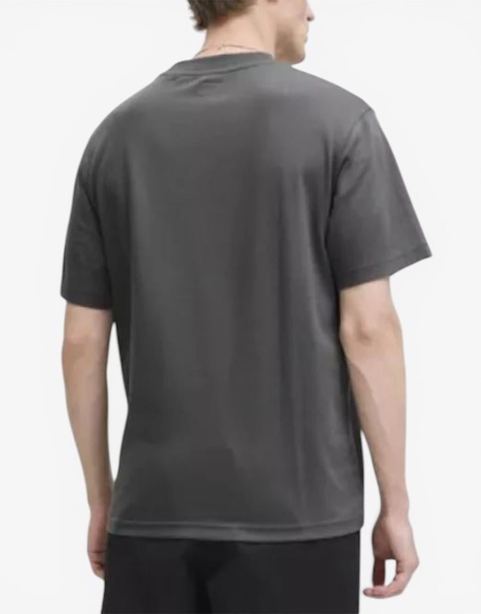 JACK&JONES Branding Ss Crew Tee Grey | MegaMall.bg