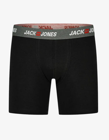 JACK&JONES Jaccorp Logo Boxer Briefs All Black 6 Pack