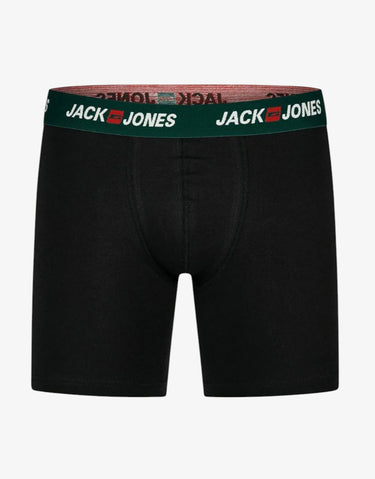JACK&JONES Jaccorp Logo Boxer Briefs All Black 6 Pack