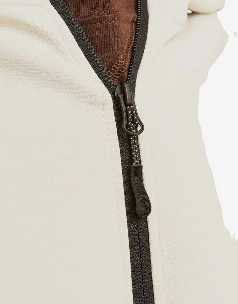 JACK&JONES Sweat Zip Hoodie Beige