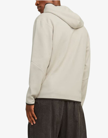 JACK&JONES Jcofusion Sweat Zip Hood Noos Moonbeam Melange