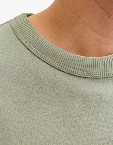 JACK&JONES Jornorrebro Emb Sweat Crew Noos Seagrass