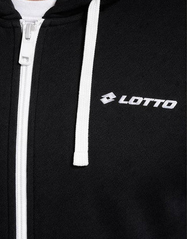 LOTTO Full Zip Hoodie Black