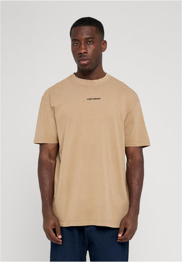 LY ACID WASHED TEE - CHAOS