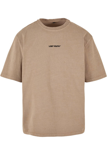LY ACID WASHED TEE - BUTTERFLY V.3
