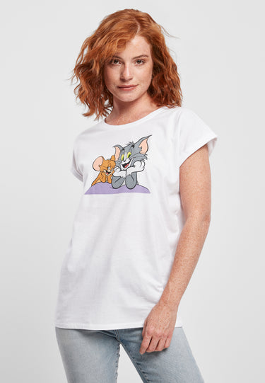 Ladies Tom & Jerry Pose Tee