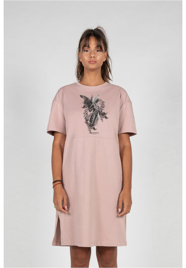 Ladies ANGEL 3.0 Organic Oversized Slit Tee Dress