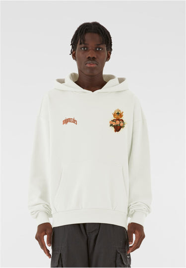 HEART x MJG HEAVY OVERSIZED HOODY