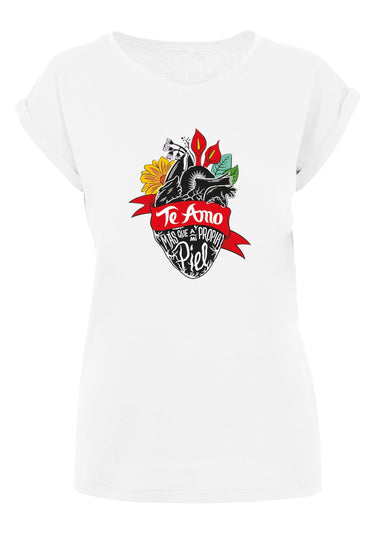 Ladies Frida Kahlo Te Amo T-Shirt