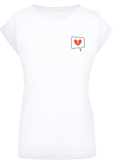 Ladies Heartbreak Extended Shoulder Tee