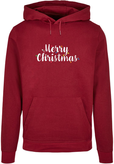 Ladies Merry Christmas Lights Box Tee