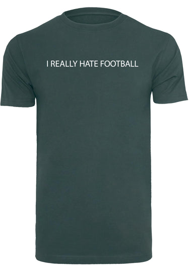 Hate Football T-Shirt Round Neck
