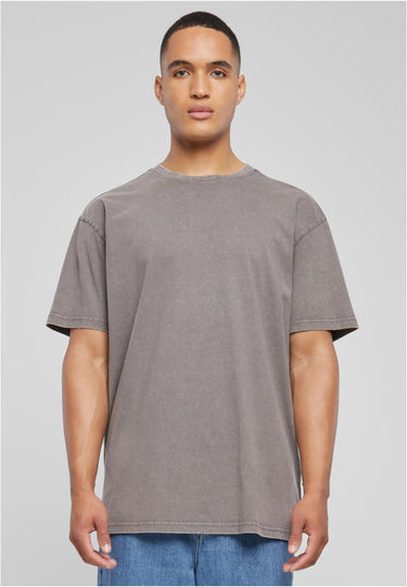 Love Yourself First Acid Washed Heavy Oversize Tee