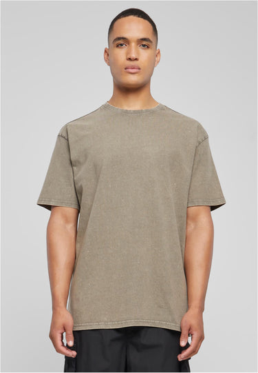 Love Yourself First Acid Washed Heavy Oversize Tee