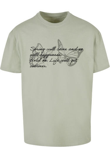 Spring Saying Heavy Oversized Tee