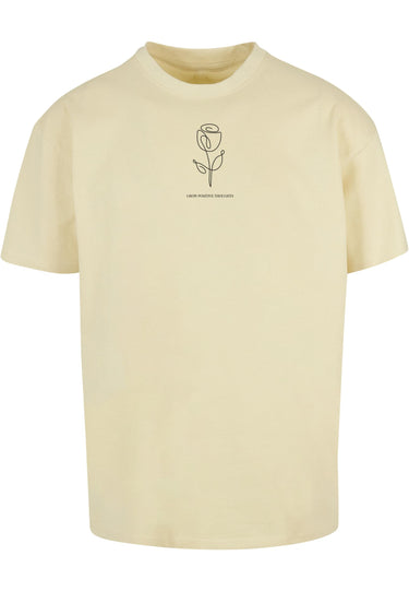 Spring - Tulip Flower Heavy Oversized Tee