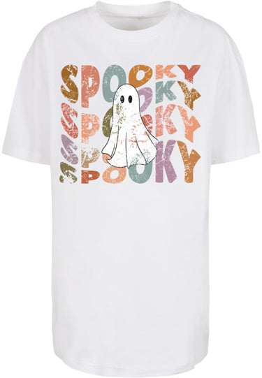 Ladies Halloween - Spooky Ghost Tee