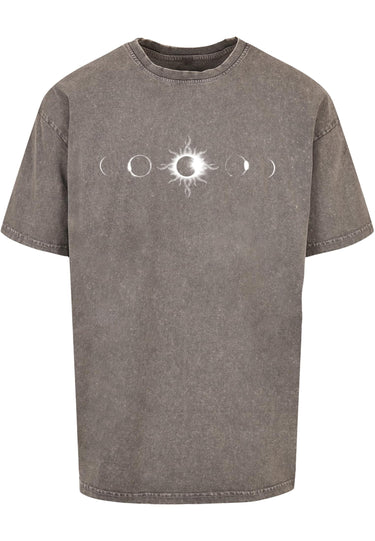 Godsmack - Lunar Phases Acid Washed Oversize Tee