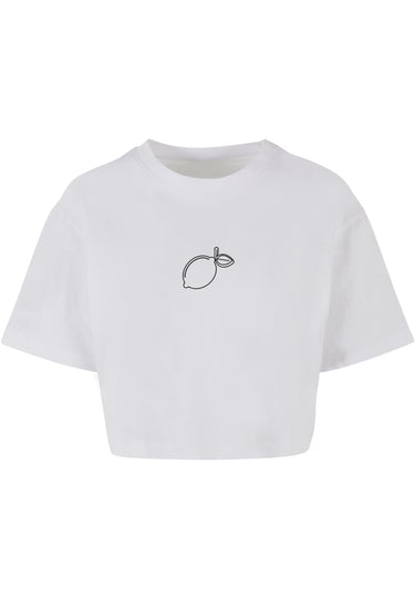 Ladies Summer - Lemon Short Oversized Tee