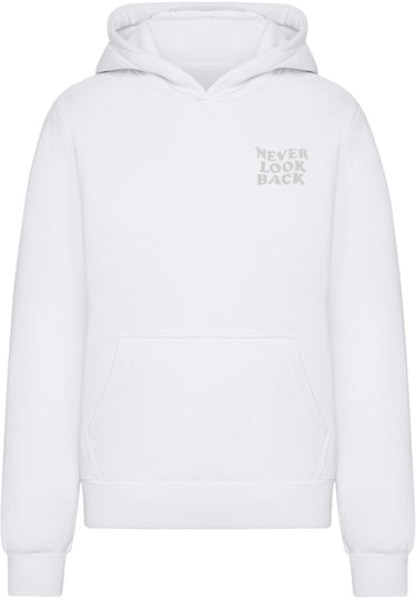 Never Look Back Ladies Fluffy Hoody