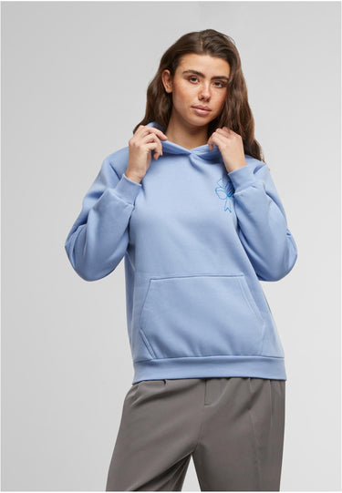 Good Vibes Bow Ladies Fluffy Hoody