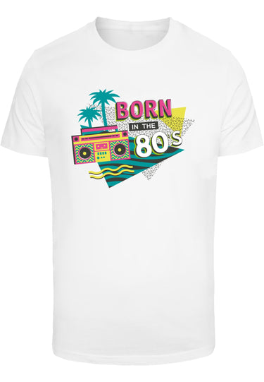 Born In The 80´s T-Shirt Round Neck