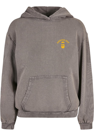 Ladies Barbossa Acid Washed Oversized Hoody