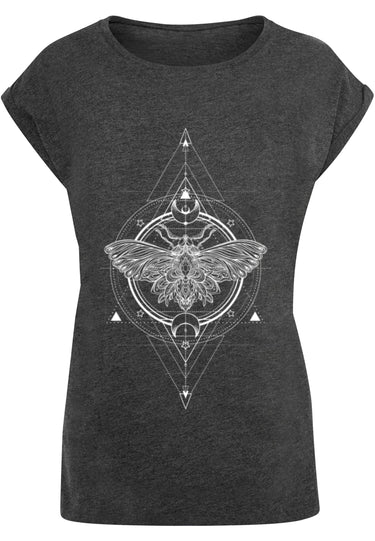 Ladies Moth Extended Shoulder Tee