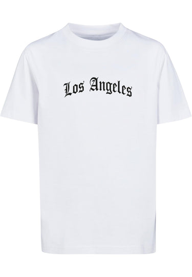 Los Angeles Wording Kids Basic Tee