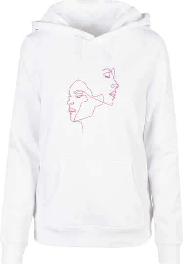 Ladies One Line Basic Hoody