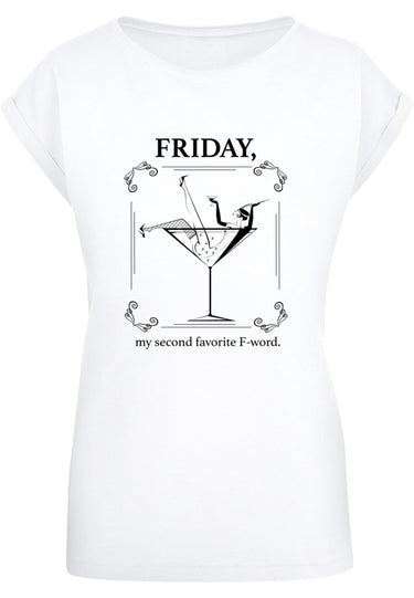 Ladies F-Word Extended Shoulder Tee