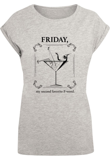 Ladies F-Word Extended Shoulder Tee
