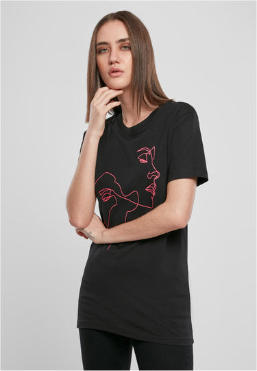 Mister Tee тениска – жени; цвят: черно; модел: MT1291