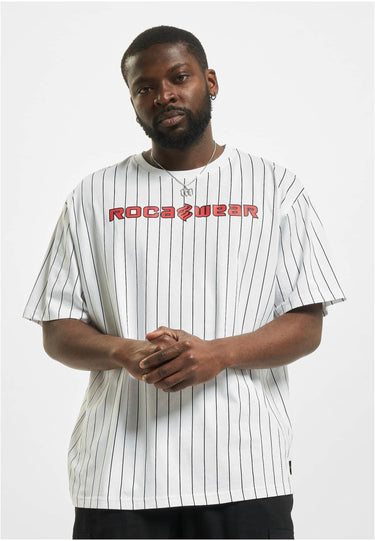 Rocawear тениска – унисекс; цвят: бяло; модел: RWTS064